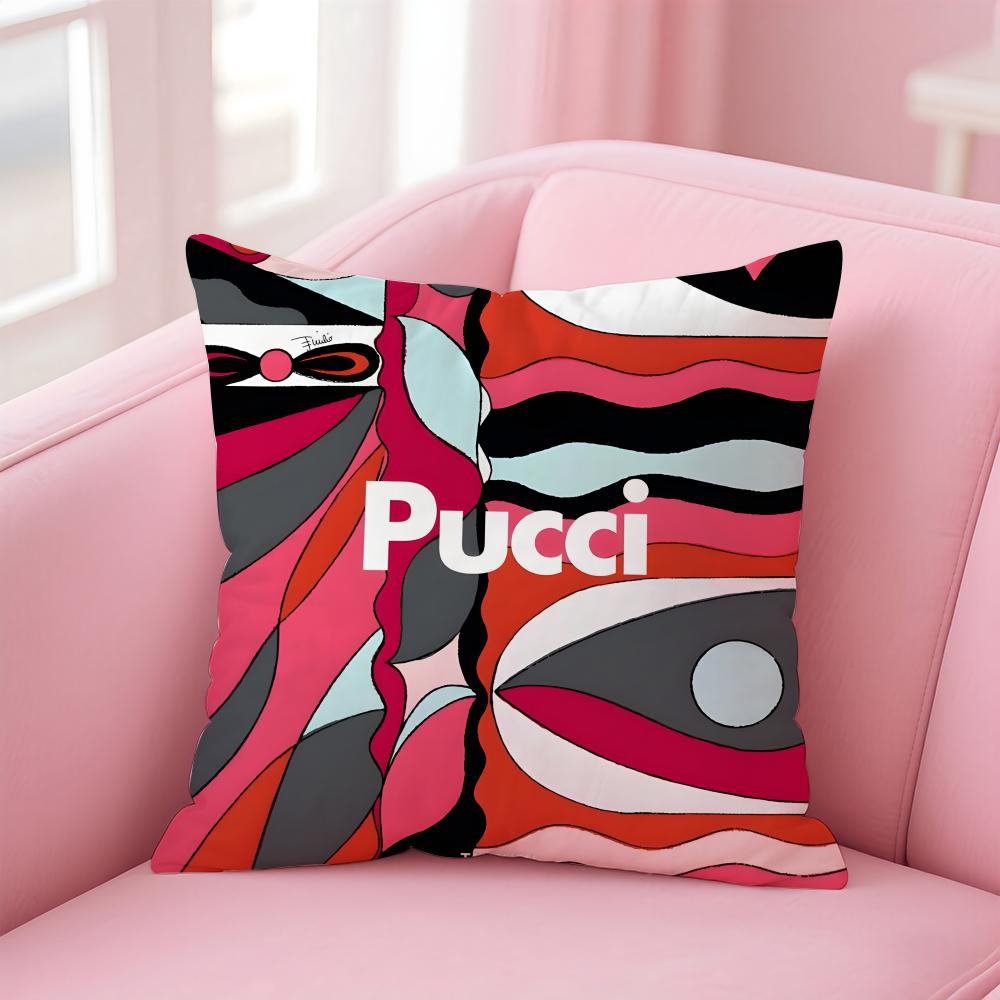 Brand E-Emilio Pucci Srls Cushion Cover Comfortable Reversible Pillow Cover Ideal For Car Sofa Bedroom & Beyond