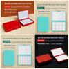 2PCS 12/24 Grids Palette Case Red/Blue Pigment Tray Paint Container  Daily Pigment Distribution