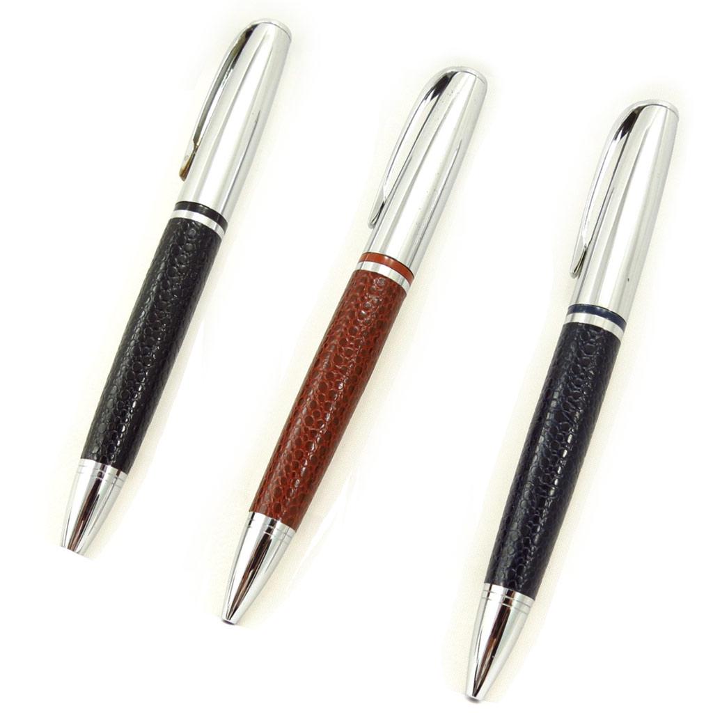 Les Trésors De Lily [K6231] - Set de 3 stylos 'Academie' marron noir bleu