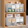 Organizzatore da Bagno da Parete per Dischetti di Cotone, Cotton Fioc e Accessori per Capelli