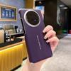 Applicable to vivoxfold1 mobile phone  double central axis hinge Fodl1pro lens  embossed plain leather anti-drop