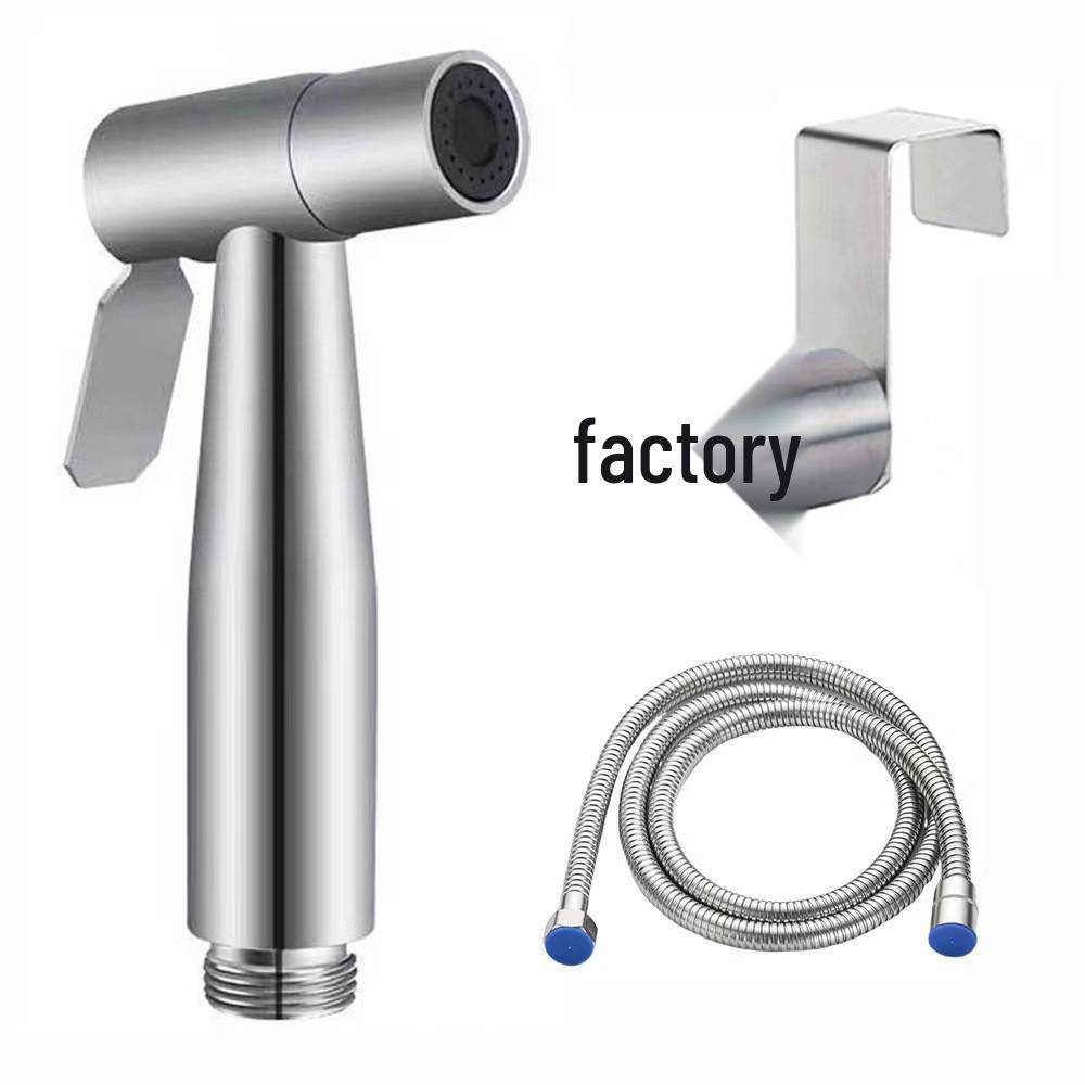 Stainless Steel Bidet Sprayer Set - Toilet Companion & Booster Shower Head