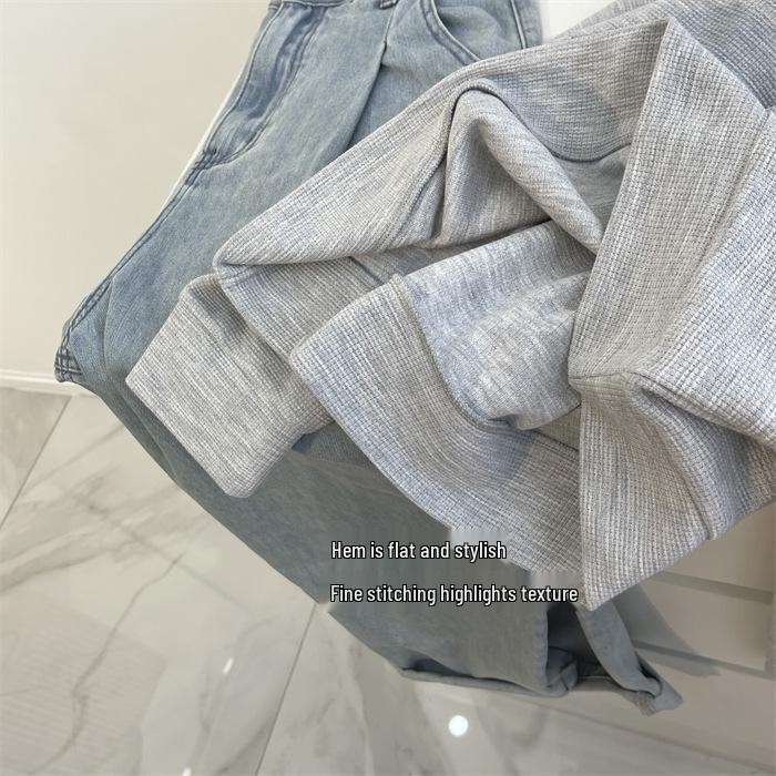 Retro Long Sleeve Polo Sweatshirt: Versatile, Casual French Influencer Style for Spring & Autumn