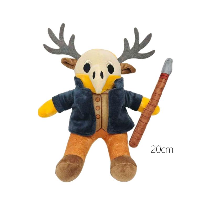 99 Nights In The Forest Plush Toy Deer Doll Soft Stuffed Animal Toy Cute Anime Game Peripherals Christmas Birthday Gift for Kids