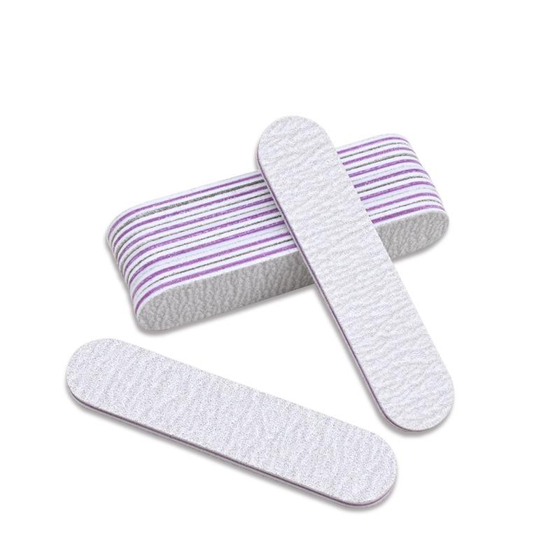 Double-Sided Nail File for Short Nails - Mini, Disposable, Sponge Sanding Bar