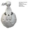 Fine Detail Moon Pattern Decor 3D Printed Little Prince on Planet Pen Holder Multi-Functional Hollow Storage for Pencil Organizer Makeup Brushes,