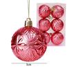 6/12PCS Christmas Ball Ornaments Xmas Tree Hanging Pendant Sets 5cm Colorful Ball Decoration for New Year Christmas Home Party