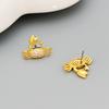 Design Fashionable Earrings Ocean Wind Small Crab Temperament Simple Stud Earrings