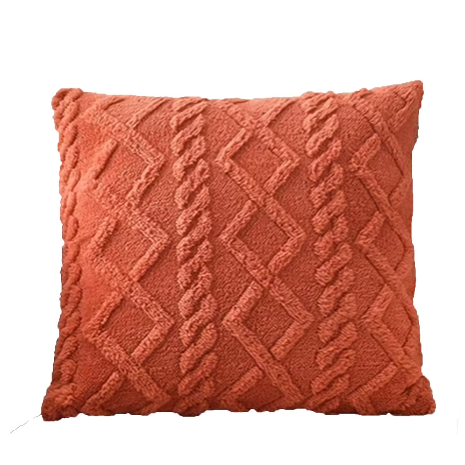 

Наволочка Плюшевая Снежинка Рождественская Елка Вышитая Гостиная Диванная Подушка Праздничное Украшение Наволочка One Size