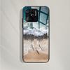 For Xiaomi Redmi 10C Case For Redmi 10C 2022 Cover Marble Painted Tempered Glass Case Fundas For Redmi 10c redmi10C Bumper Coque