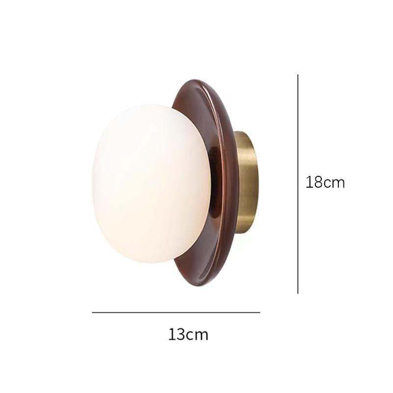 Wabi-Sabi Wall Lamp Indoor Lighting For Home Dinner Bedroom Living Room Bedside Mirror TV Decoration Retro LED Wall Sconce Light