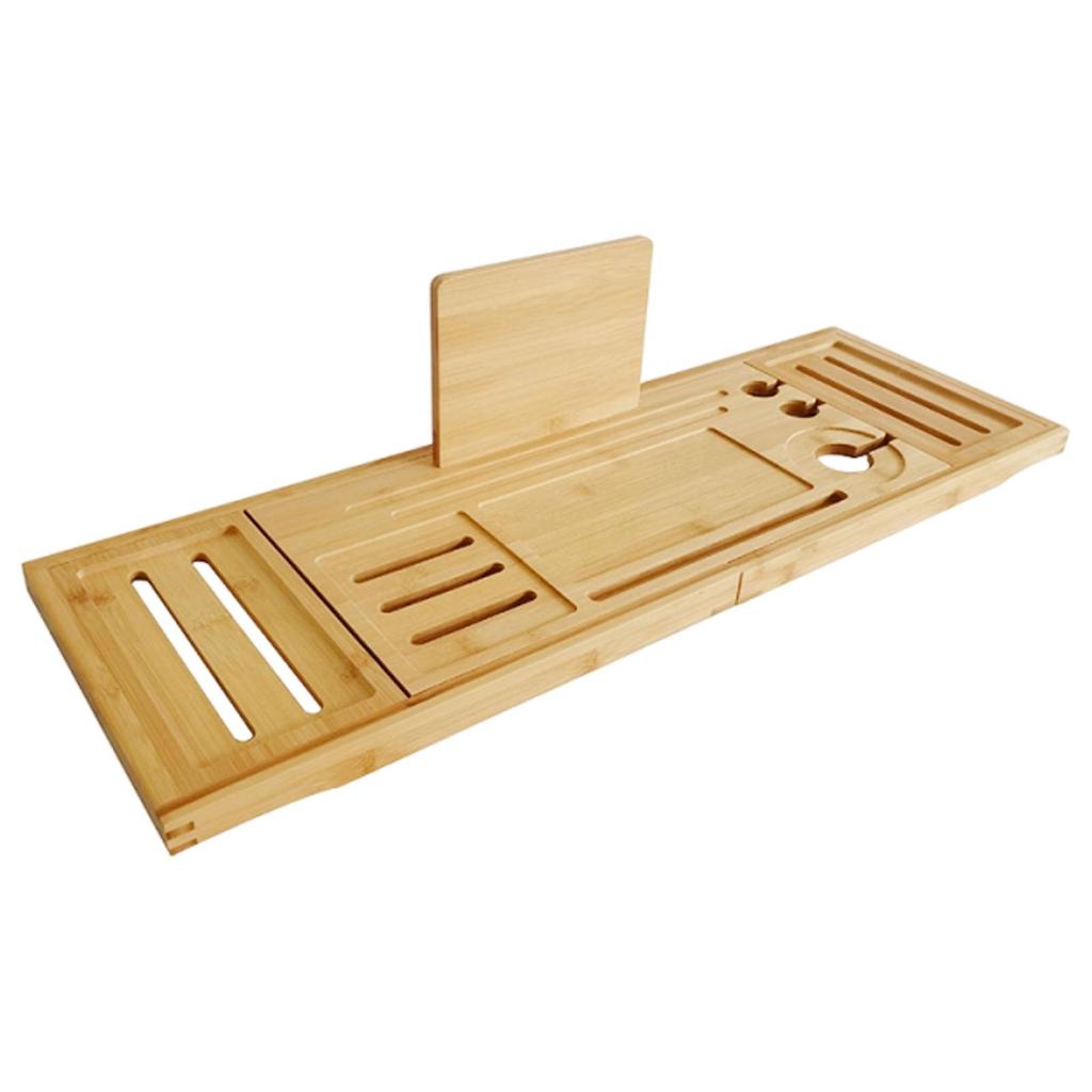 Bathtub Tray, Organizer Tray Retractable, Bathroom Gadgets, Practical, Bath Tub Phone Holder