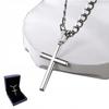 Cross with Chain SILVER Women' Cross Diamond Necklace ITALIAN