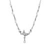 French Tassel Pearl Pendant Butterfly Necklace Women's Niche Light Luxury High-end Design Accessories Sweet Collarbone Chain
