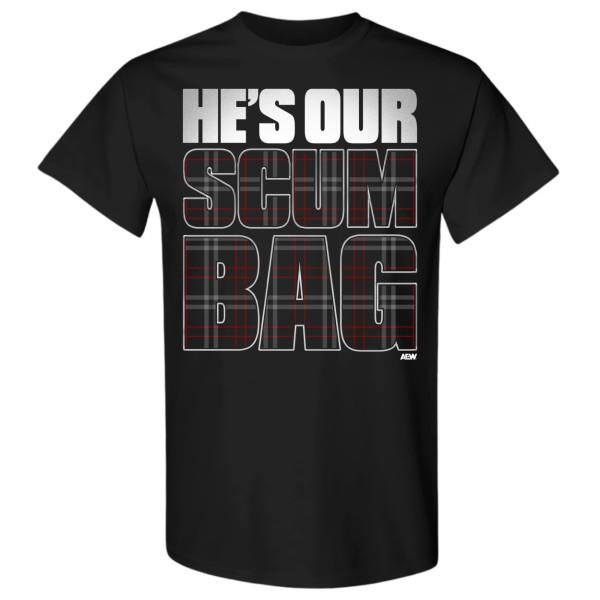 MJF  He#039;s Our Scum Bag AEW Official TShirt Unisex T-Shirt XL