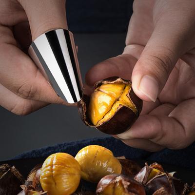 Peeling Edamame Artefakt Gadżety Kuchenne Wielofunkcyjny Obierak Pokrętło Głowica Kurczaka Kasztan Orzech Łupanie Gadżet Narzędzia Jadalnia