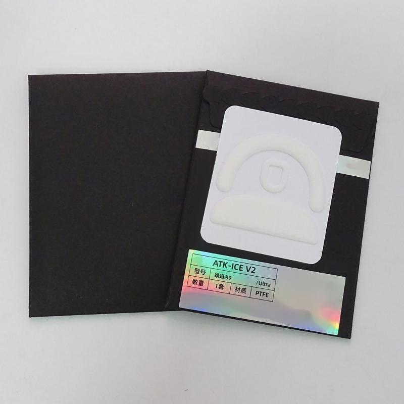 Esportstiger Ice Mouse Skates Stickers Mouse Feet Pad Round Glides Curveds Edges for ATK A9 Plus Ultra Mouse