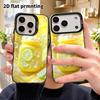 Phone Case: 2D Flat Design, Suitable for iPhone 18, 17, 16, 15, 14, 13 Pro Protective Case, Lime Bubble Cold Drink Can, Perfect Christmas and Hallowee