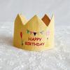 Handmade Birthday Crowned Hat For Baby First Birthday Party Photography Soft Cloth Embroidered Keepsake Accessory