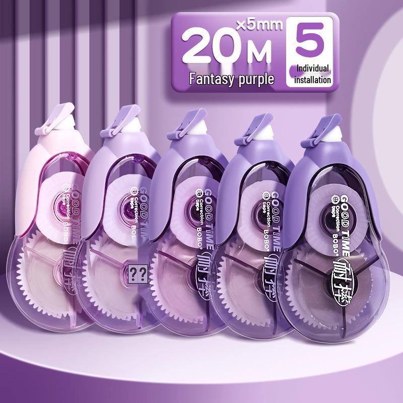 Durable & Stylish Correction Tape, Large Capacity, Seamless Design - Ideal for Junior High Students, Girls.