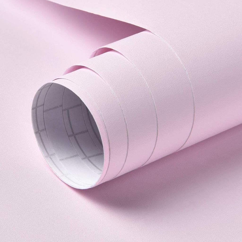 80Cm Wide Solid Color Matte Frosted Contact Paper Vinyl Self Adhesive Water-Repellent Wall Cover For Home Decor Peel And Stick Sticker
