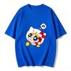 2026 Girls Super Powerful Blouse Training Streetwear Tshirts Womens Tee Highquality Fitness Family Matching Outfits Summer Top