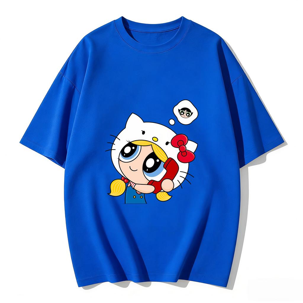 2026 Girls Super Powerful Blouse Training Streetwear Tshirts Womens Tee Highquality Fitness Family Matching Outfits Summer Top