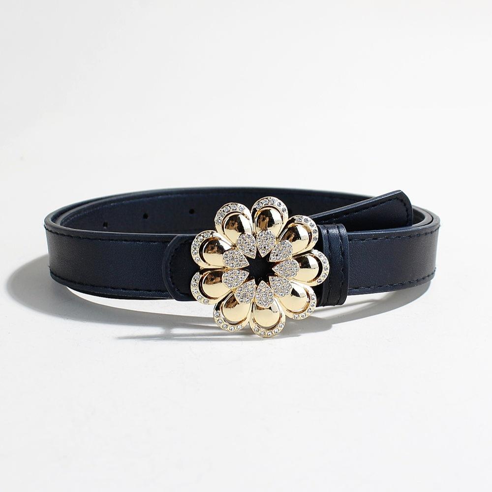 

Belt Women S Niche Design High-End Sense Thin And Wide Belt Decoration With Dress Jeans Belt 105Cm long