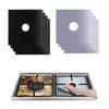 4 Pieces 27 Cm Gas Stove Surface Protection Pad Washable Oil And Dirt Resistant Kitchen Cleaning Accessories