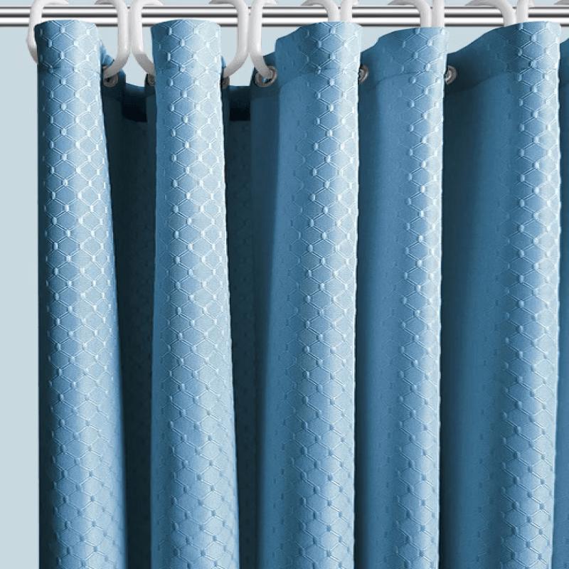 Waterproof Waffle Weave Shower Curtain