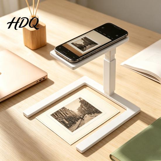 Stable Smartphone Dock for Streaming Foldable Mobile Phone Holder Adjustable Desktop Stand Cell Phones Lightweight Desk Holder Portable Cradle Video