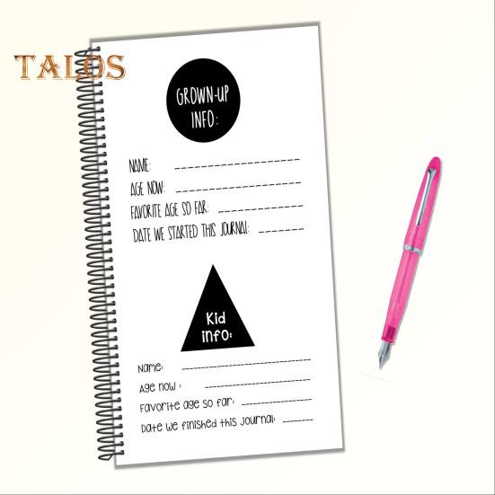 Kindertagebuch, gute Erinnerungen, Träume, Collage-Tagebuch, wöchentliche Fragen zum Teilen, Hoffnungen, Ziele, Bindung, Aktivitätsbuch