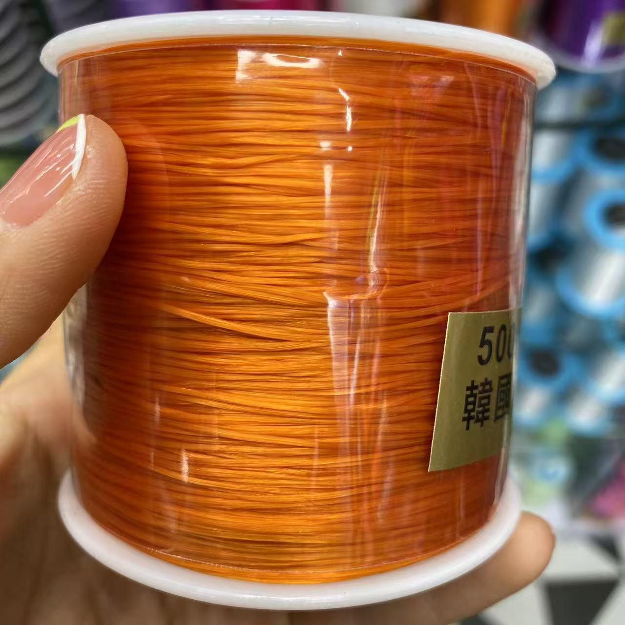 Корейский 500 м Прочный Эластичный Шнур из Спандекса для Ручного Изготовления Браслетов из Бусин