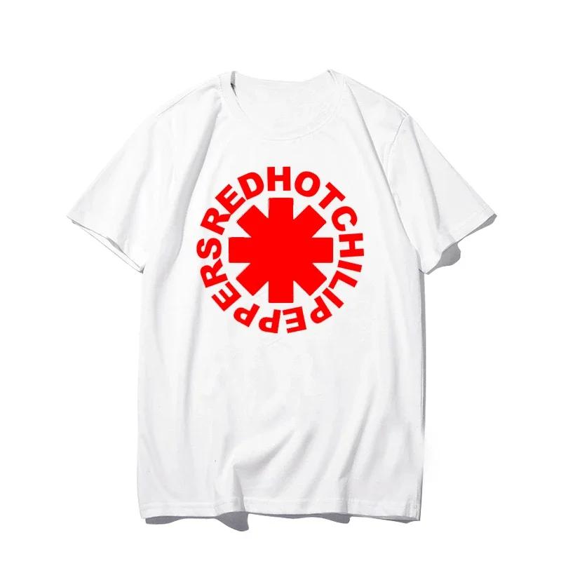 Casual Red Hot Chili T Shirts Peppers Cool Funny Men Women Cotton Short Sleeve Oversized Streetwear Children Boy Girl Summer Top