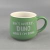 Cute Cartoon Dinosaur Ceramic Mug 300ml Green Coffee Cup With Handle Kids Adults Home Use