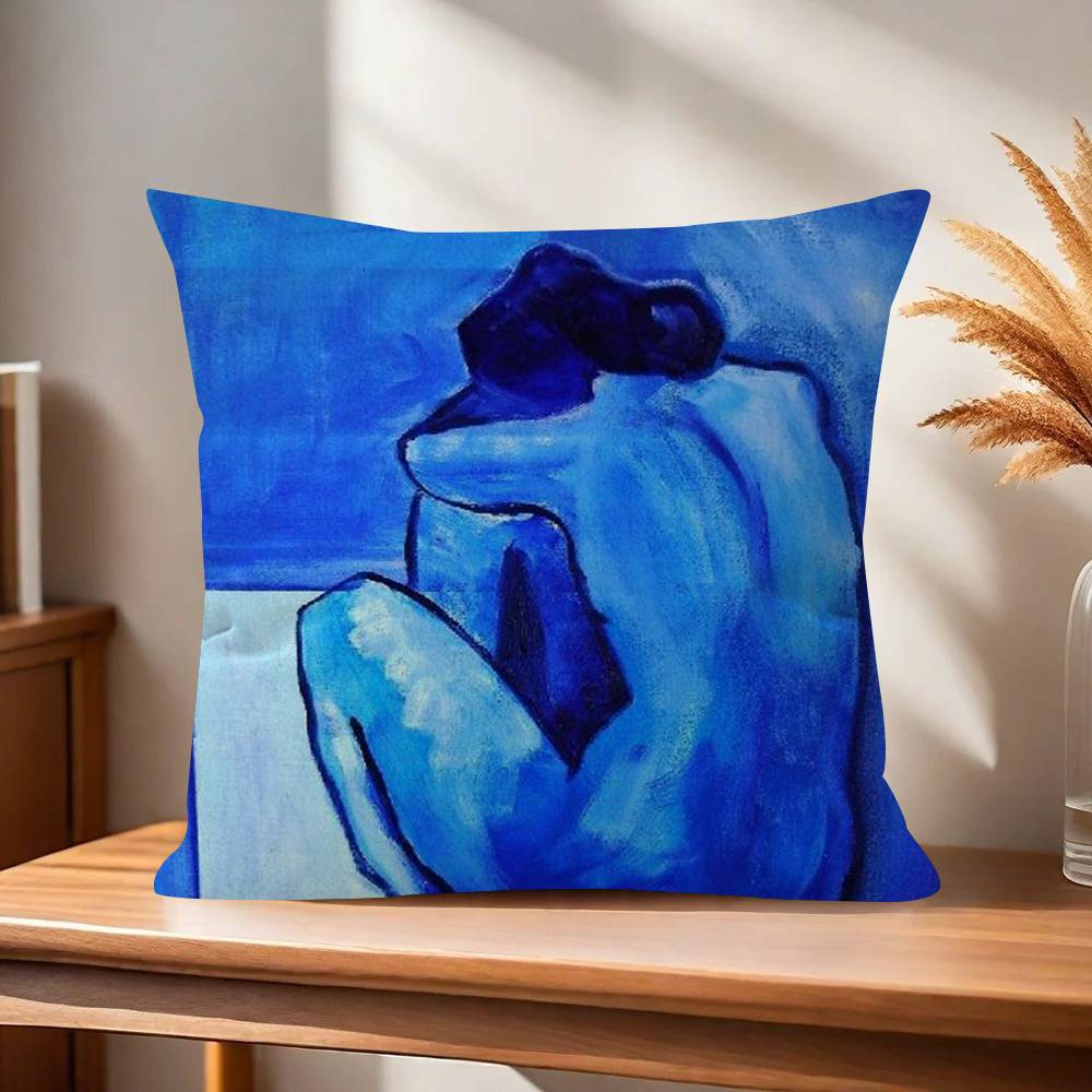 Abstract Picasso Art Classic Cushion Cover Car Throw Pillow Case For Sofa Car Christmas Gift