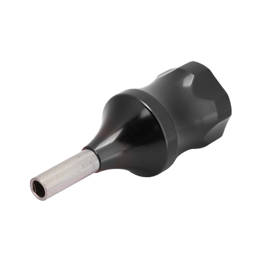 

Профессиональный картридж 30 мм, игла для татуировки, нескользящая ручка для татуировки из сплава(синий ) чёрный