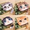 Portamonete Gatto Peluche Con Coda 3D Per Uso Quotidiano E Regalo
