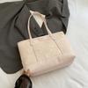 Autumn New 3D Flower Tote Bag Women's Fashi Leisure Versatile One Shoulder Bags Large Capacity Commute Handbags Trend