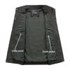 Gidenpu Men's Multi-Pocket Outdoor Vest – Sleeveless Jacket for Photography, Fishing, and Casual Wear. Suitable for Spring, Summer, and Autumn.