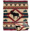 JQ Licensing Silky Moose Supersoft Blanket