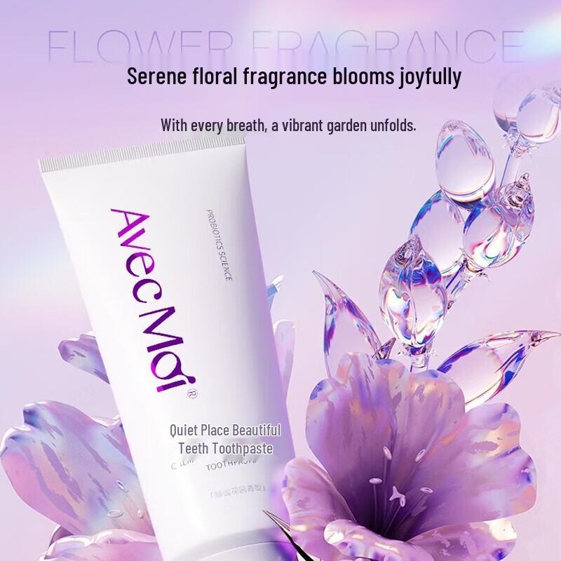 Avec Moi Brightening Probiotic Gum Care Toothpaste