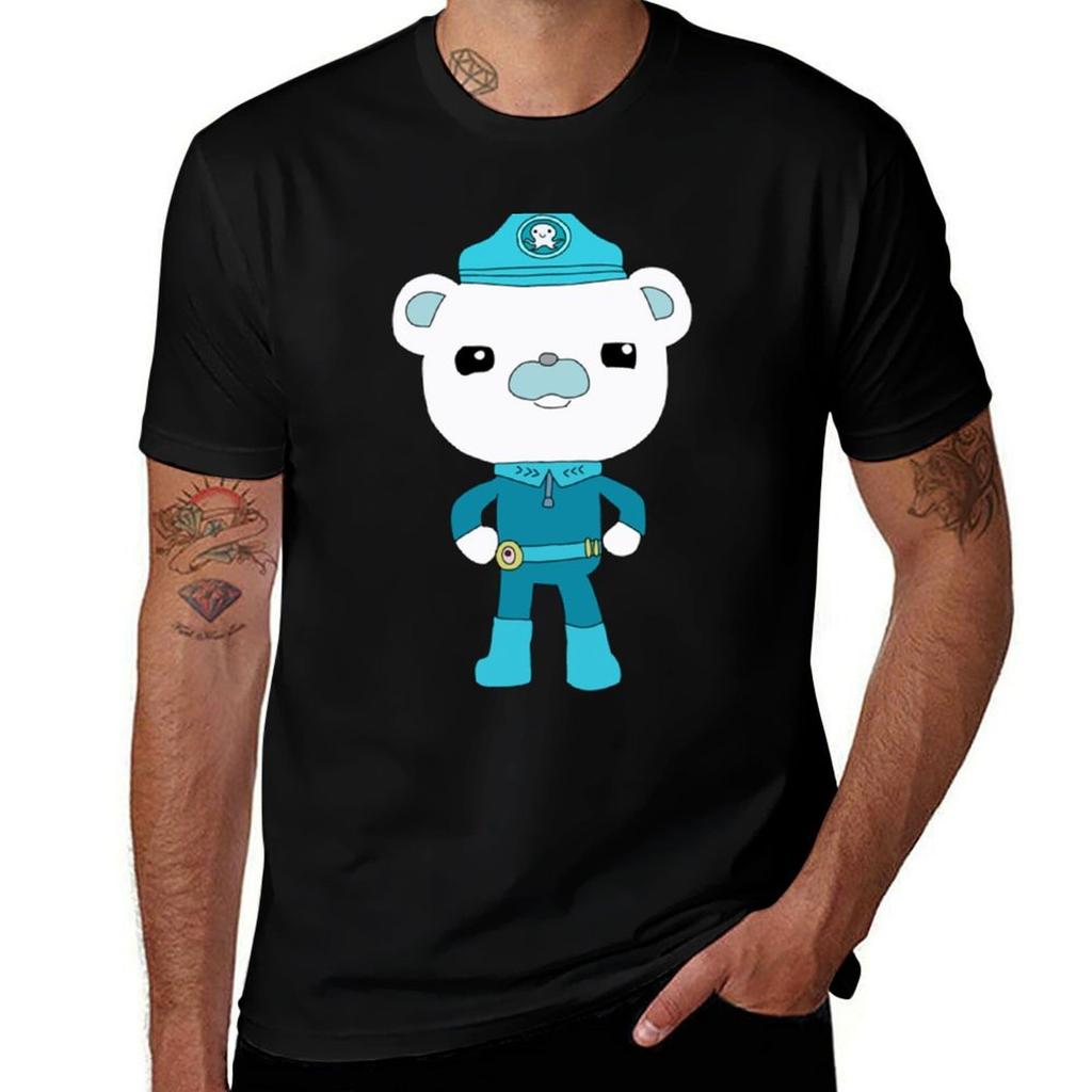 Captain Barnacles 0ctonauts Tshirt Fashion Pattern Printed Tee Shirt