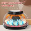Explore+ 12 Egg Incubator for Beginners, Multi-Level Adaptive Humidity (Auto-Refill & Dual-Bottle) & Stable Temp Control, Auto Egg Turning, Real-Time