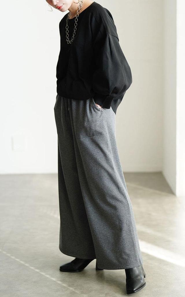 Gold Japan Plus Size Long and with Elastic Perfect for and Size Heather Charcoal Women's Pants, Wide, Fleece-Lined Waist, Fall, Winter, Spring, LL,