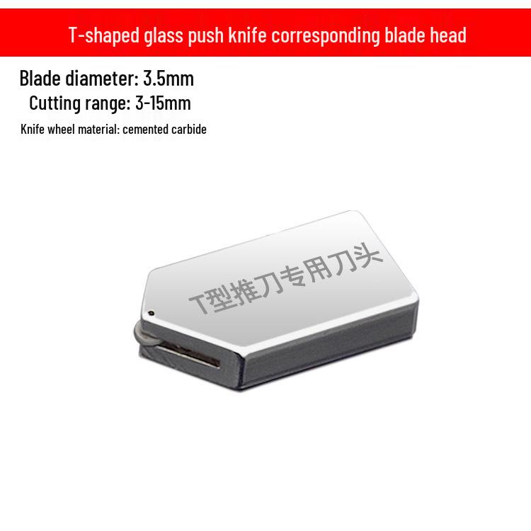 Ceramic Tile Push Knife & Glass Cutter Set with T-Shaped Handle and Pliers