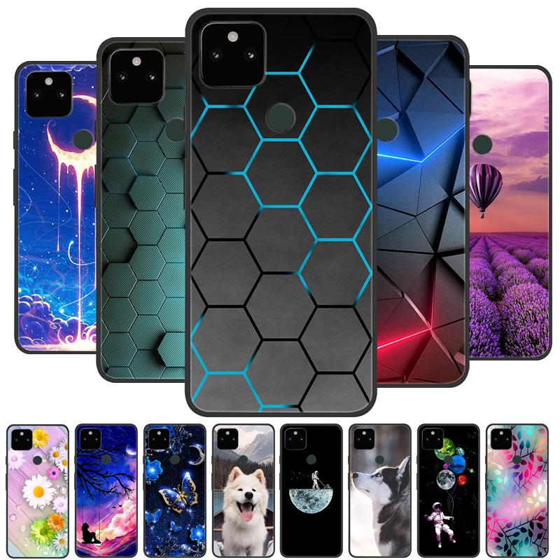 Modische Mattes Case Für Google Pixel 5A 5G 5 Case Weiches Silikon Google Pixel 4A 5G 4G Case Rückseite Pixel5 Pixel4A Cases Hüllen