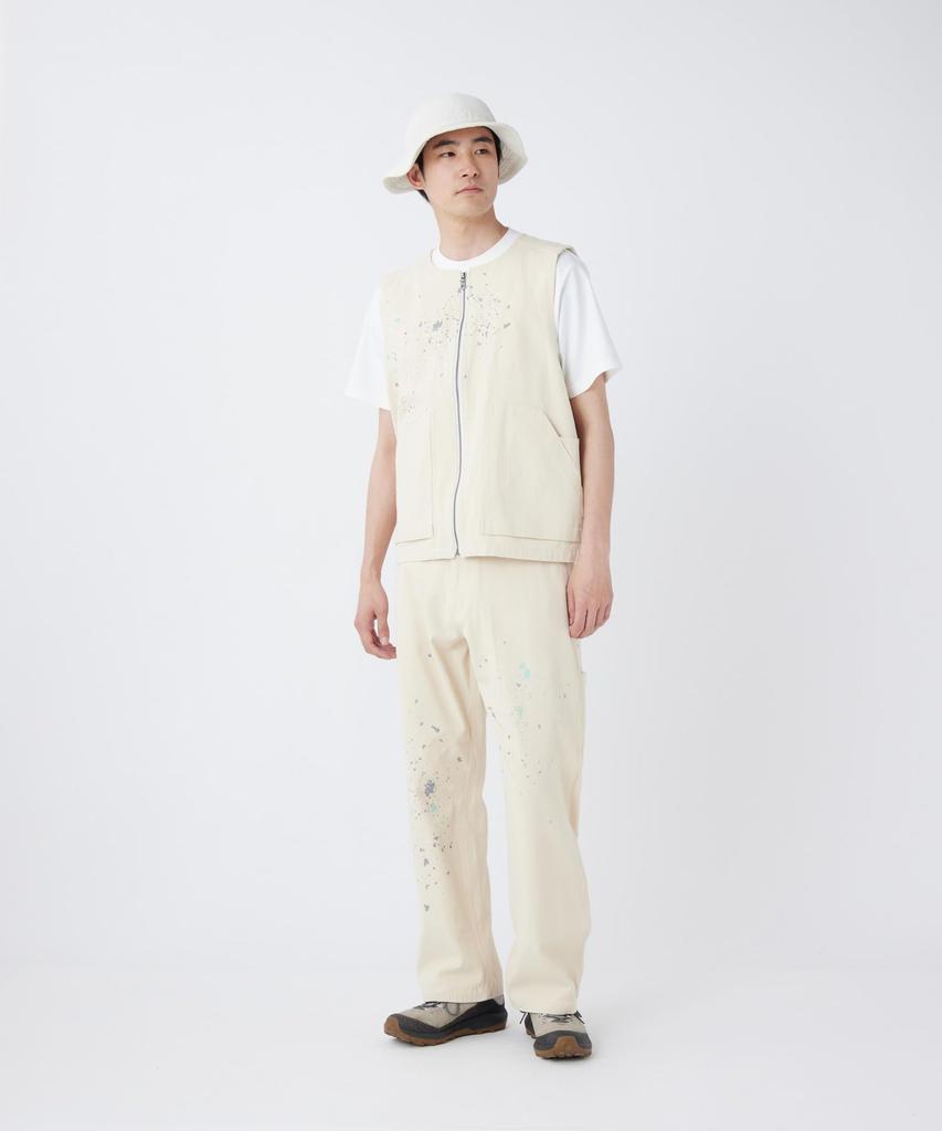 Snow Peak Sulfur Dyed Fade Painted Pants Long Size M PT-26SU005 - Pants, Pants, Men's & Women's, ECRU,