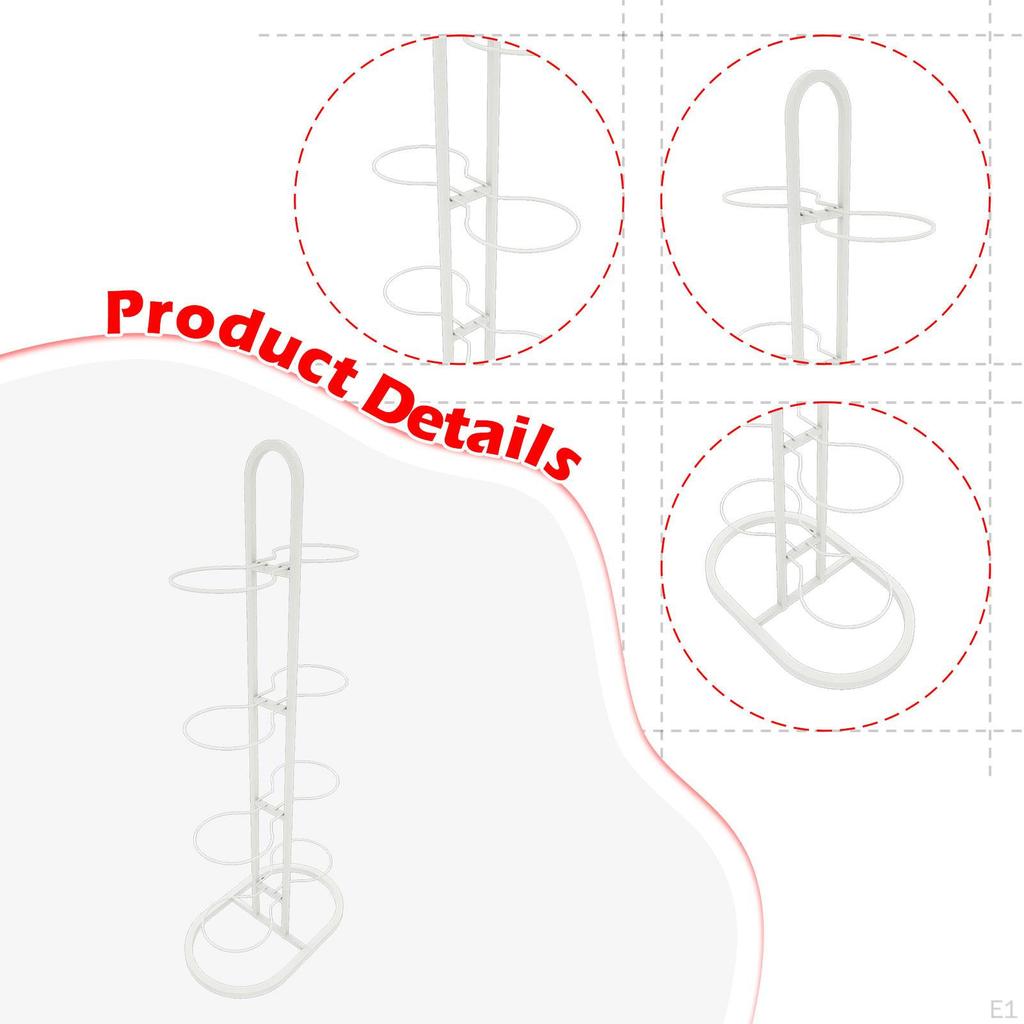 Pionowy organizer na piłki do piłki nożnej i koszykówki w garażu