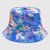 Dye Fisherman Tie Hat Uv Protection Assorted Colors Print Butterfly Cat Cap Leaf